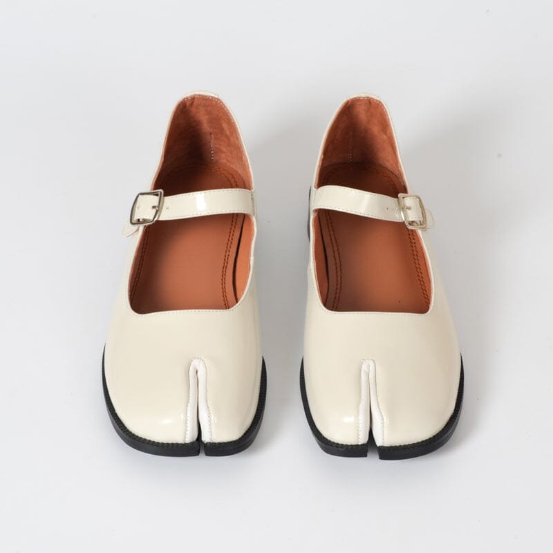 Ashleigh | Split-Toe Mary Jane Flats