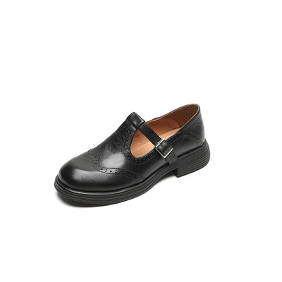 Natalie | Oxford-Inspired Mary Jane Flats