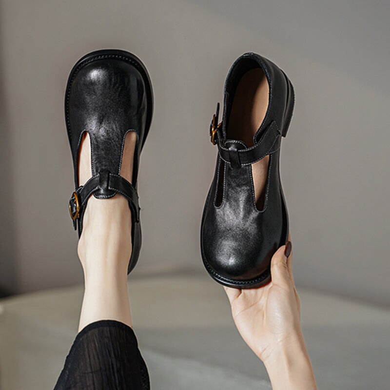 Piper | Vintage T-Bar Mary Jane Flats