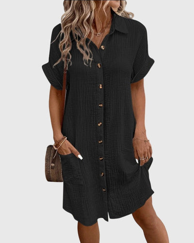 Hazel | Button-Down Casual Dress