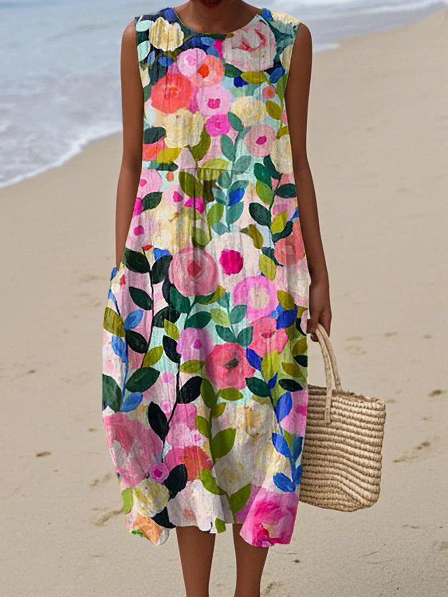 Katrina | Relaxed Sleeveless Dress