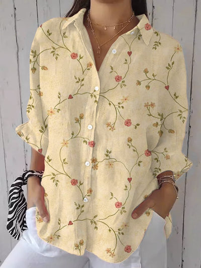 Mackenzie  | Blue Garden Embroidery Blouse