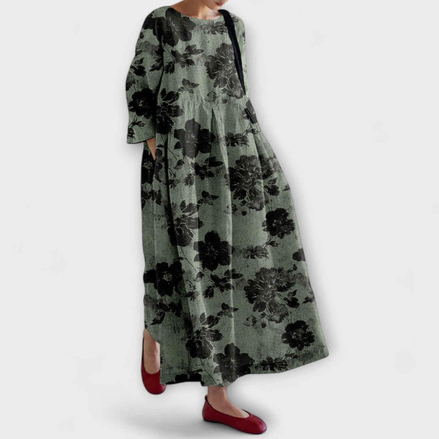 Dakota | Noir Blossom Dress