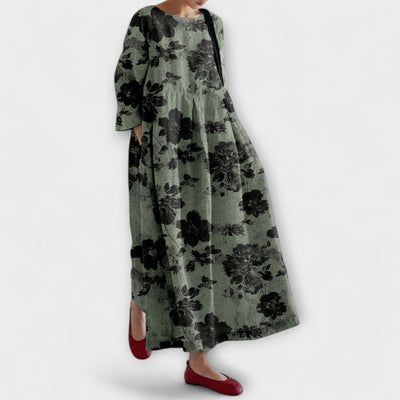 Dakota | Noir Blossom Dress