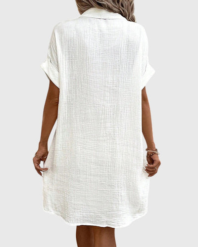 Hazel | Button-Down Casual Dress
