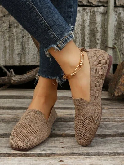 Freya | Knitted Comfort Flats