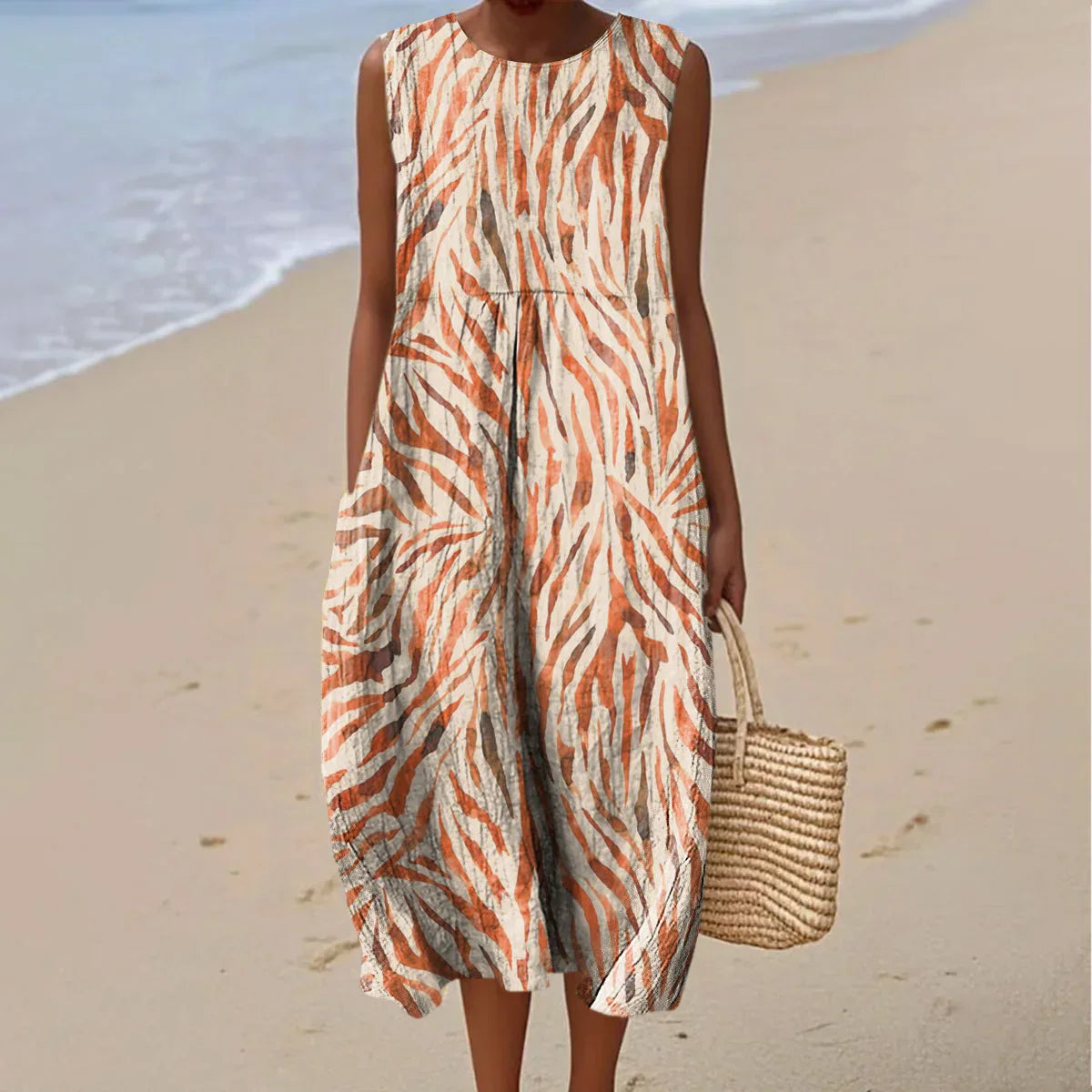 Elizabeth | Relaxed Sleeveless Dress