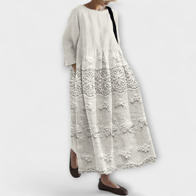 Caitlin | Crochet Lace Maxi Dress