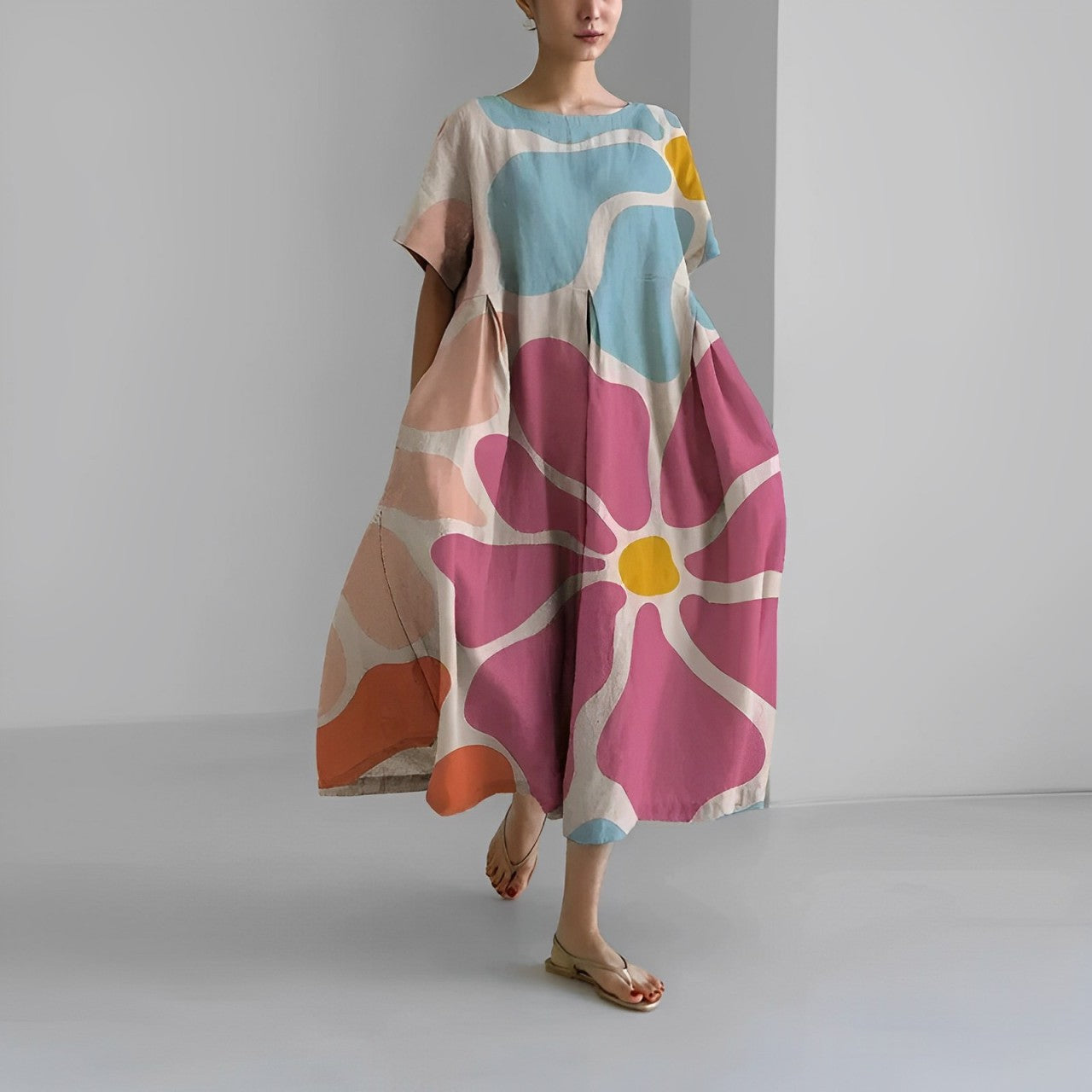 Aurora | Retro Bloom Dress