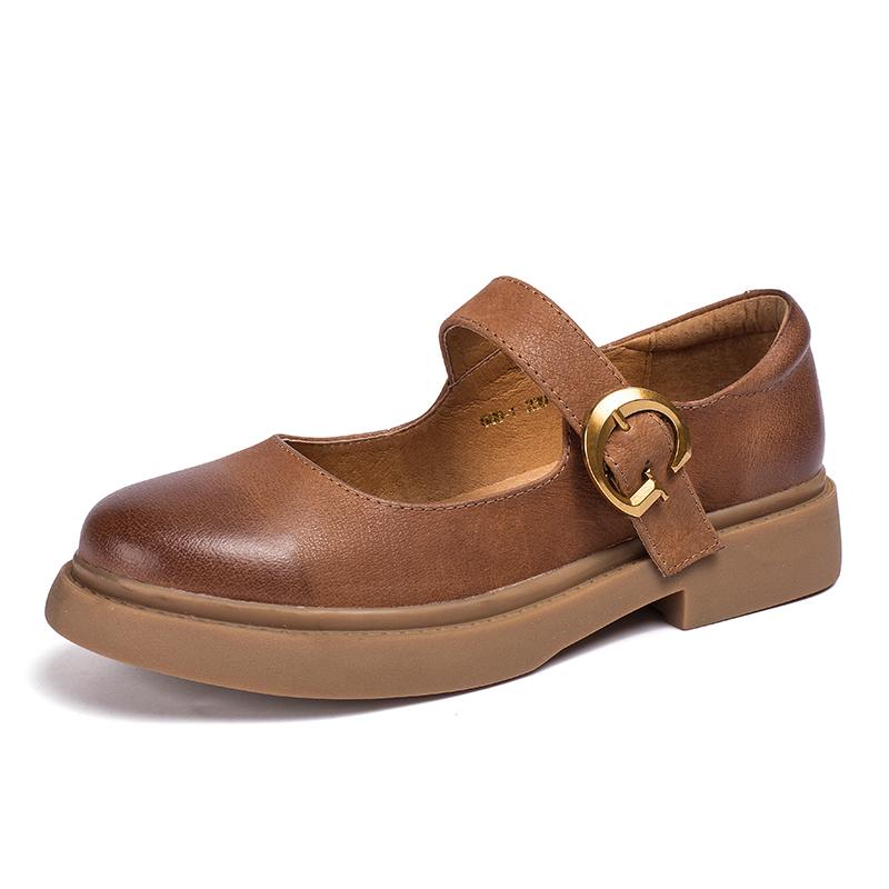 Alisha | Retro Mary Jane Flats