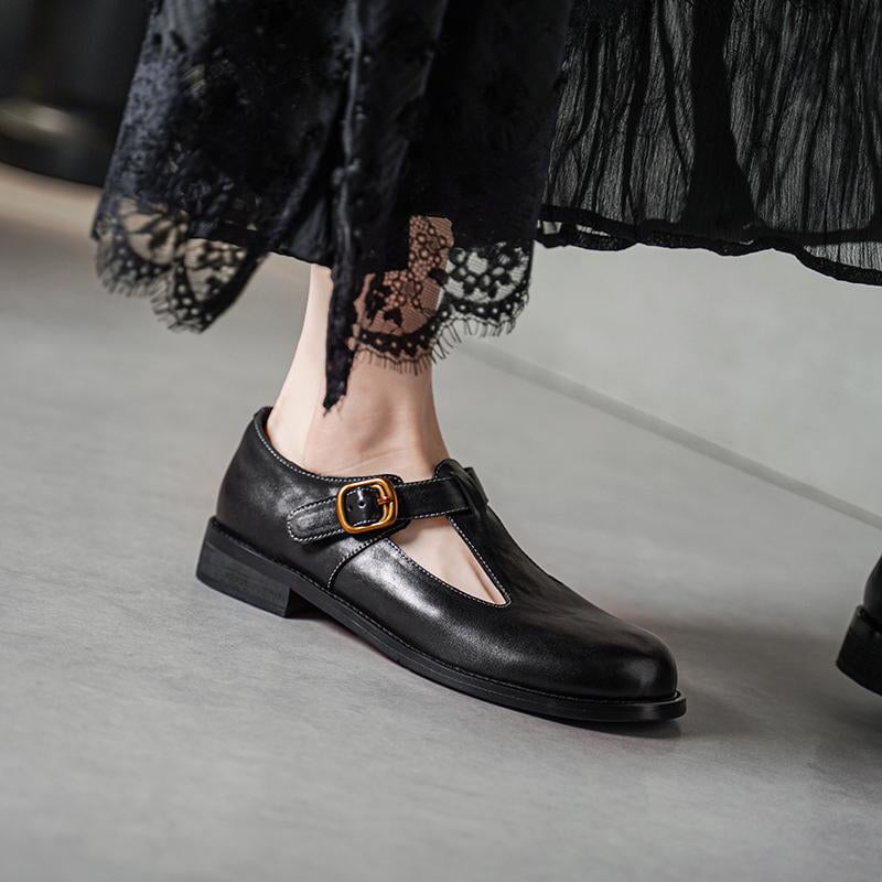Piper | Vintage T-Bar Mary Jane Flats