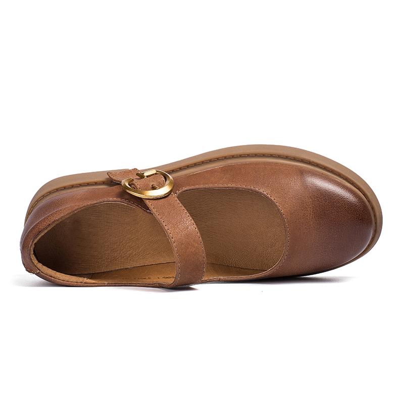 Alisha | Retro Mary Jane Flats