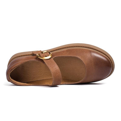 Alisha | Retro Mary Jane Flats
