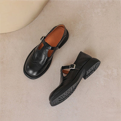 Natalie | Oxford-Inspired Mary Jane Flats