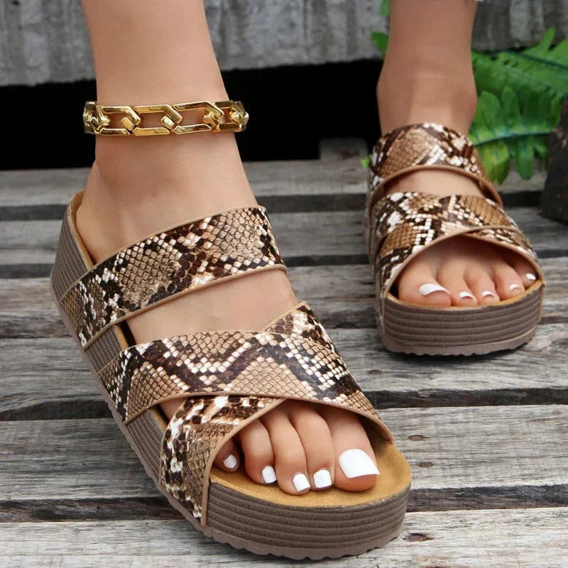 Melody | Braided Platform Sandal