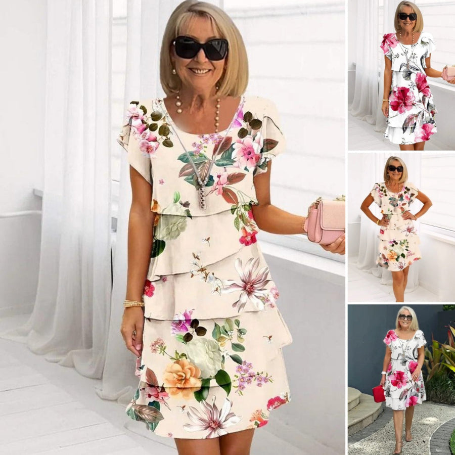 Hallie | Garden Tiered Dress