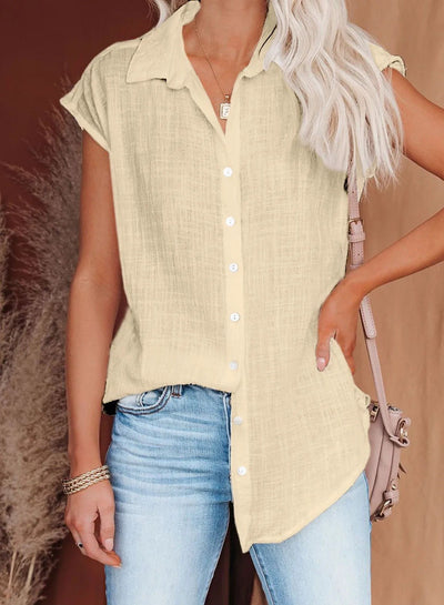 Ariana | Casual Button Blouse