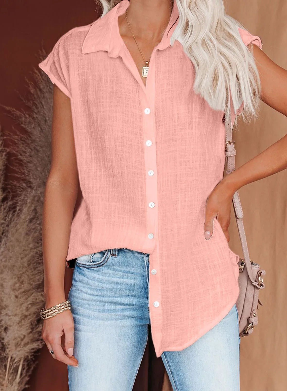 Ariana | Casual Button Blouse