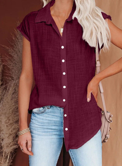 Ariana | Casual Button Blouse