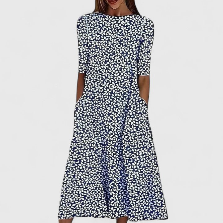 Marley | Blue Blossom Dress
