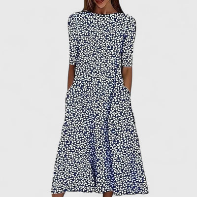 Marley | Blue Blossom Dress