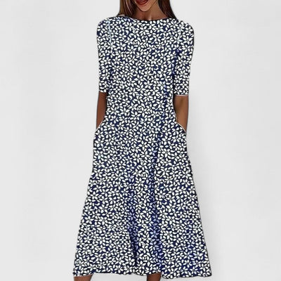 Marley | Blue Blossom Dress