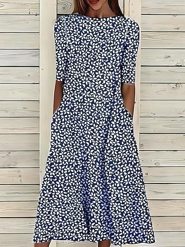 Hadley | Botanical Midi Dress